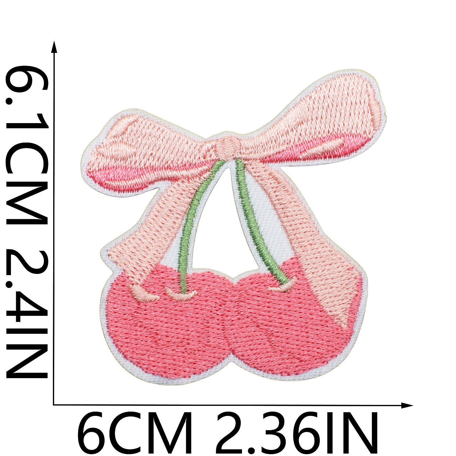 Wholesale Sweet Embroidered Cloth Sticker Valentine Bear Patch Sticker